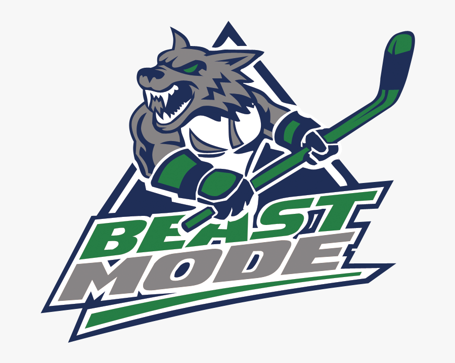 Beast Mode - Beast Mode Hockey Club, Transparent Clipart