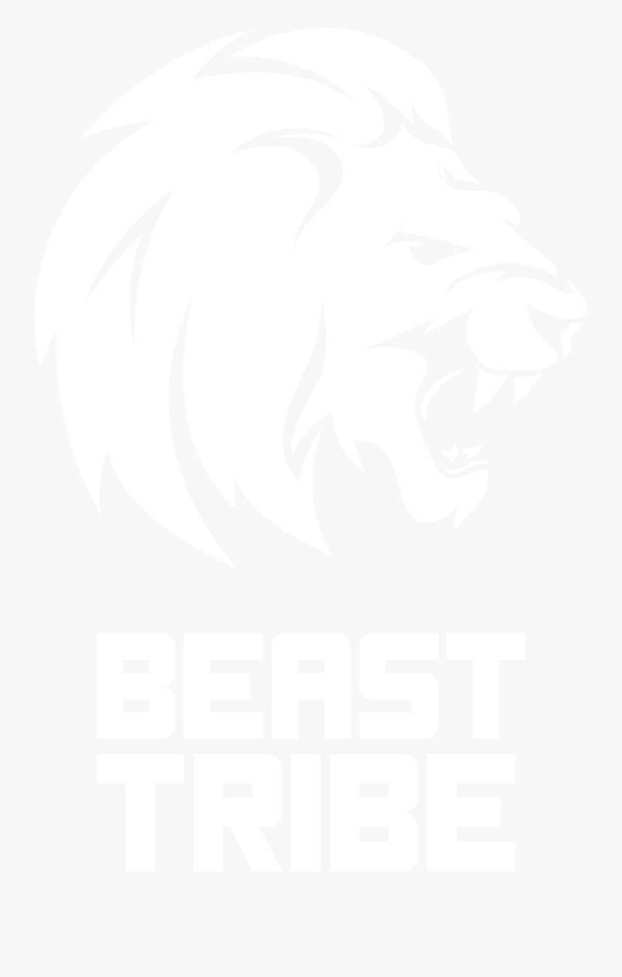 Clip Art Beast Pictures - Black And White Beast Logo, Transparent Clipart