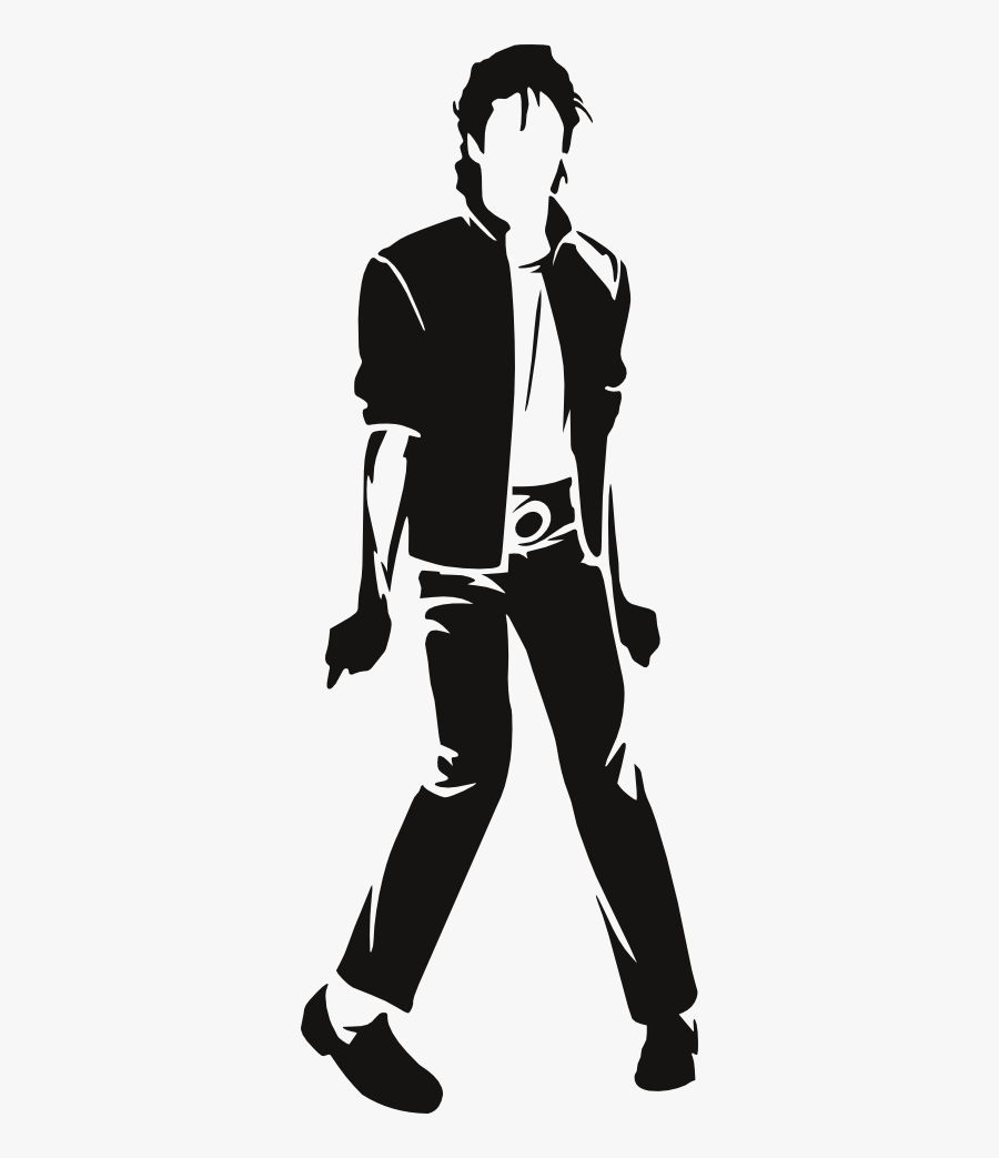Moonwalk The Best Of Michael Jackson Free Silhouette - Michael Jackson Thriller Silhouette, Transparent Clipart