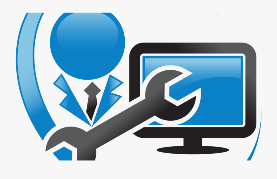Computer Repair Shop Logo Clipart , Png Download - Hardware And Software Logo, Transparent Clipart