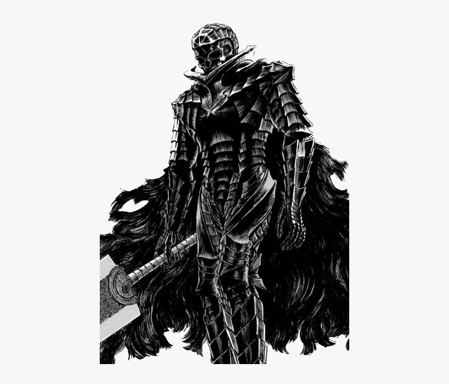 Transparent Berserk Guts Png - Berserker Armor Skull Knight, Transparent Clipart