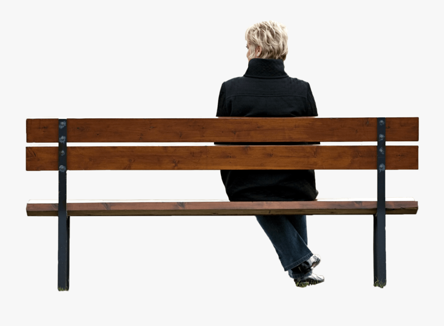 Transparent People Sitting On Bench Png - People Sitting On Bench Png, Transparent Clipart