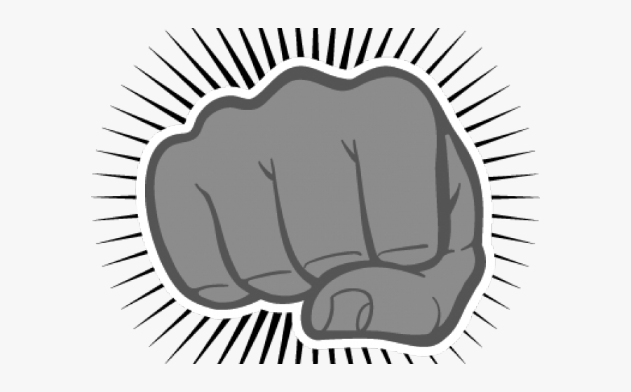 Punch Clipart Fist Pound - Silver Award Girl Scouts, Transparent Clipart