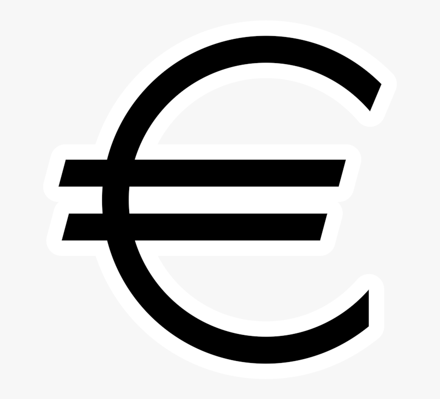 Clip Art Sign Eurozone Computer Icons - Euros Logo Png, Transparent Clipart