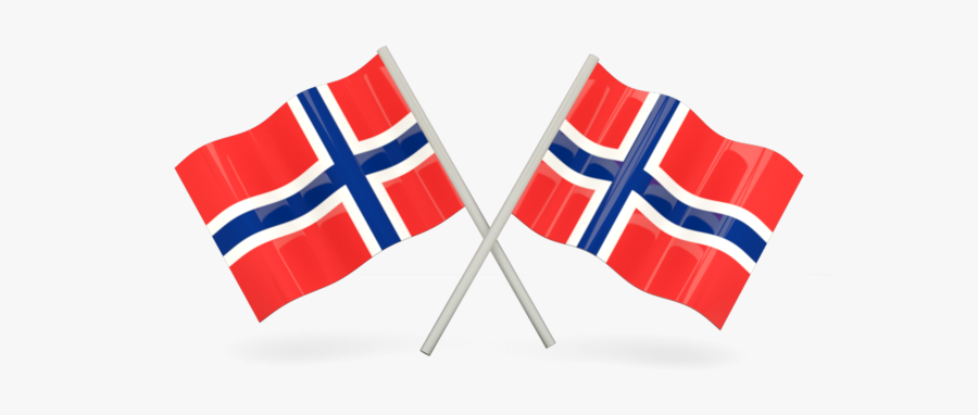 Norwegian Flag Png - Norway And Iceland Flag, Transparent Clipart