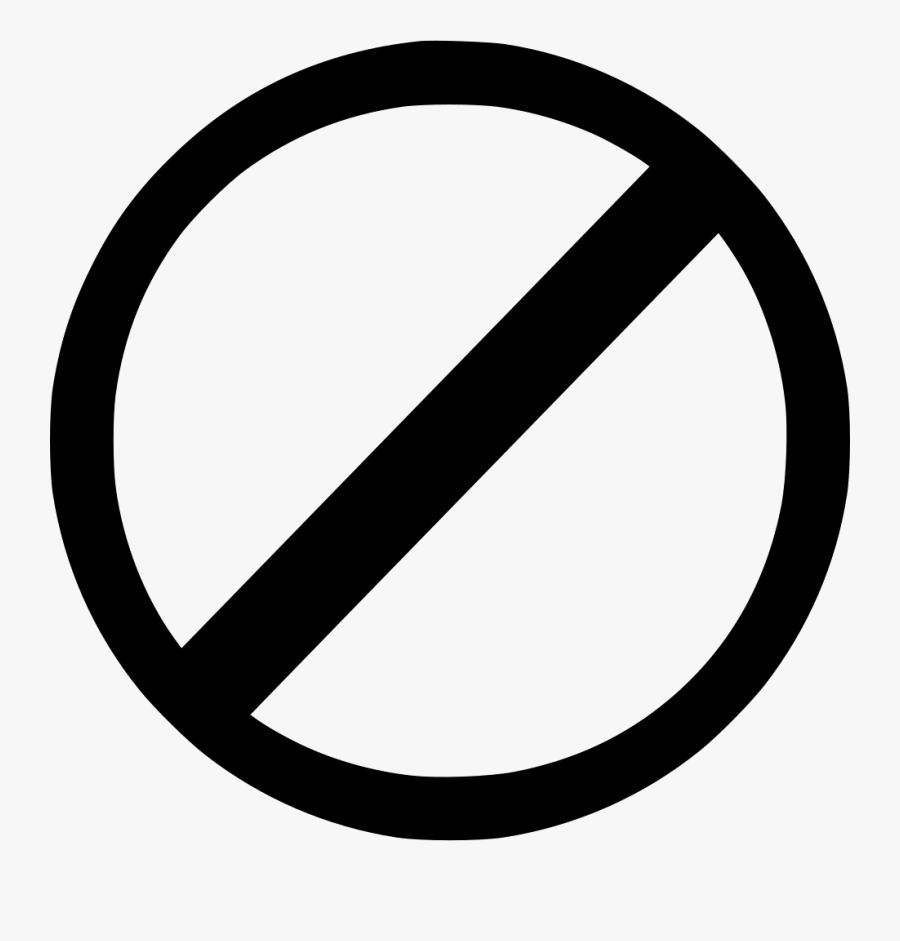 Not Allowed Png - Not Allowed Icon Png, Transparent Clipart