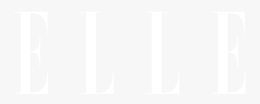 Hd Elle Magazine White - Transparent White Elle Logo, Transparent Clipart