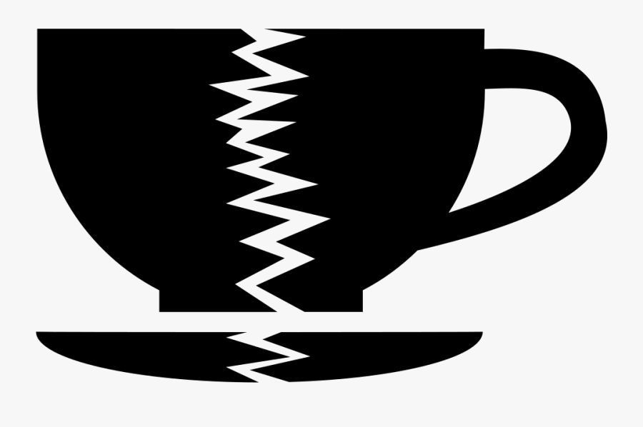 Cup Clipart Cracked - Icon, Transparent Clipart