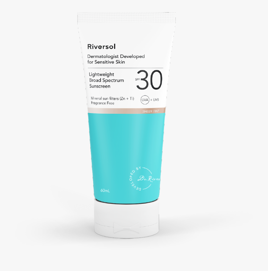 Spf 30 Lightweight Broad Spectrum Sunscreen - Riversol Sunscreen, Transparent Clipart