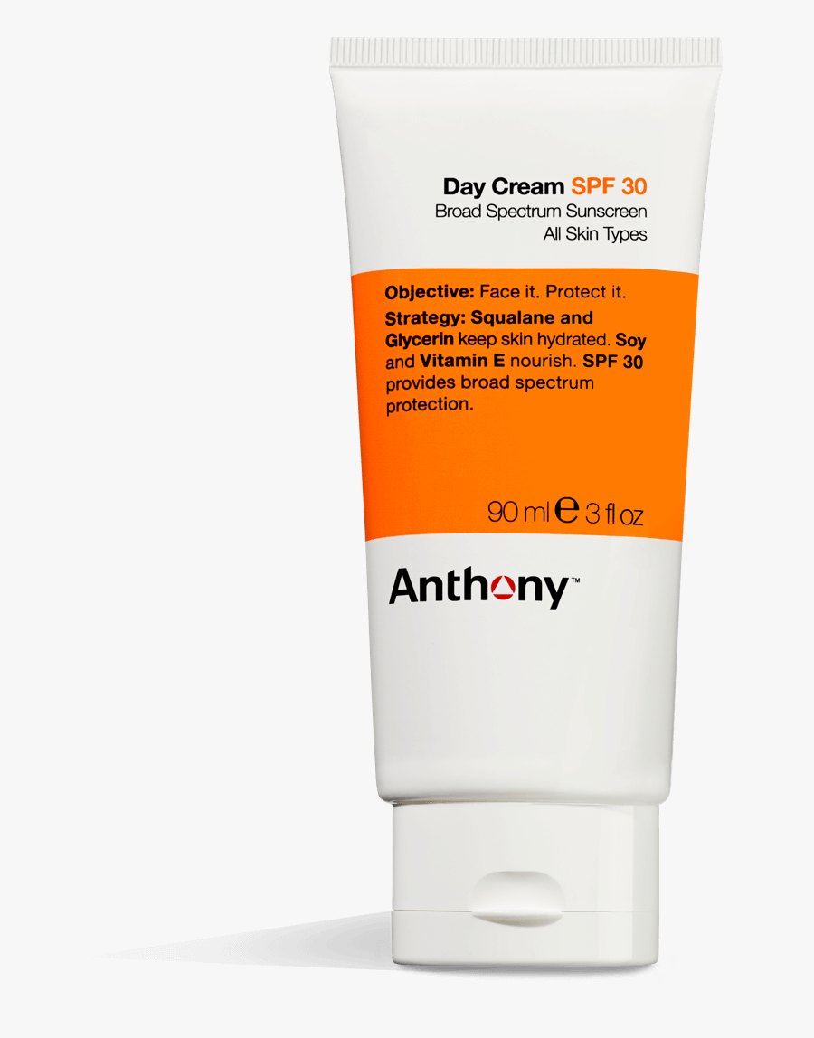 Day Cream Spf Anthony - Sunscreen, Transparent Clipart