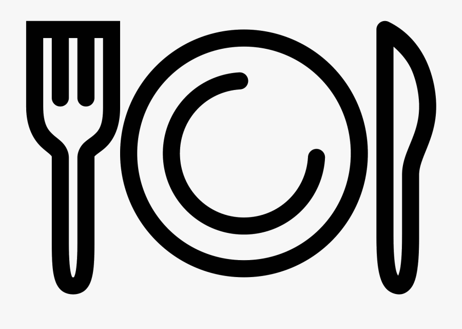 Dinner Vector Plate Utensil Clip Art Transparent Stock, Transparent Clipart