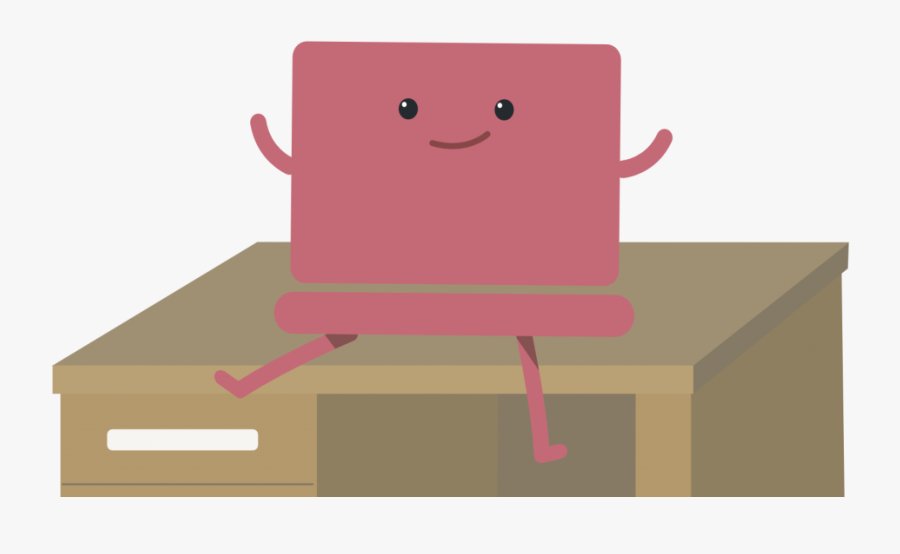 Blogging Clipart Student Laptop - Illustration, Transparent Clipart