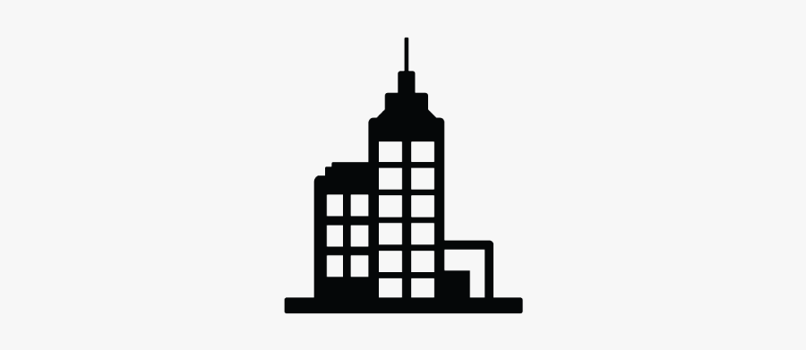 Towers Clipart Commercial Building - Office Building Vector Png, Transparent Clipart