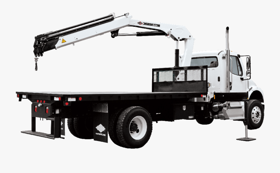 Crane Clipart Truck Mounted - Truck Mounted Articulated Crane, Transparent Clipart