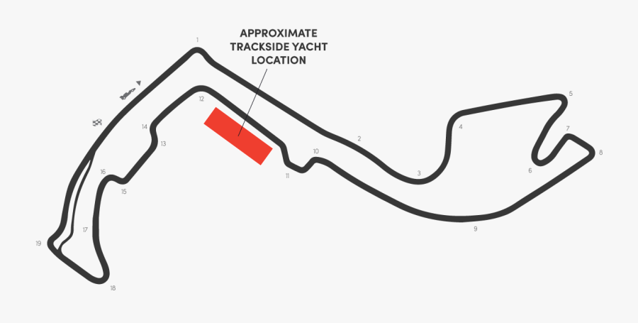 View Seating Chart - Monaco Formula 1 Layout, Transparent Clipart
