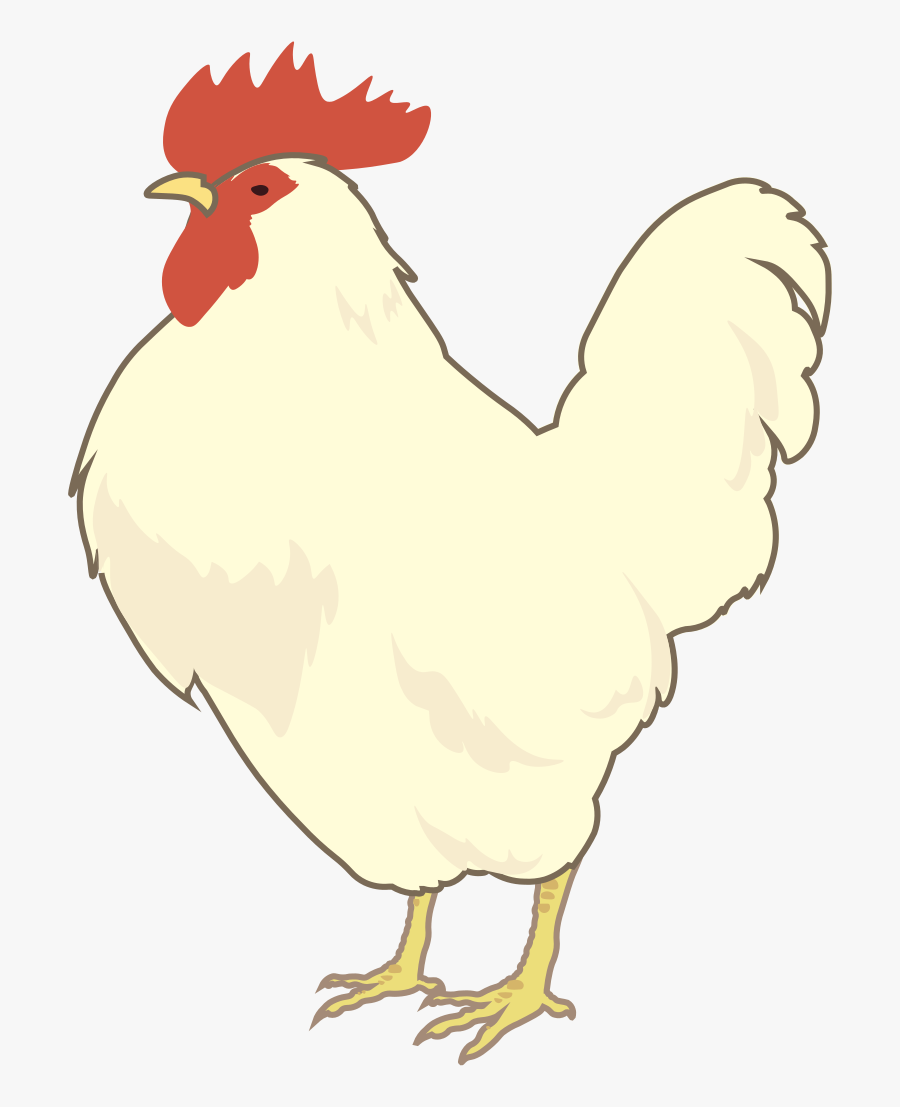 White Leghorn Clipart, Transparent Clipart