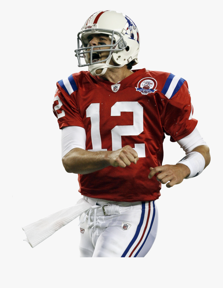 England Nfl Bowl Patriots Jersey Super Quarterback - Record De Tom Brady, Transparent Clipart