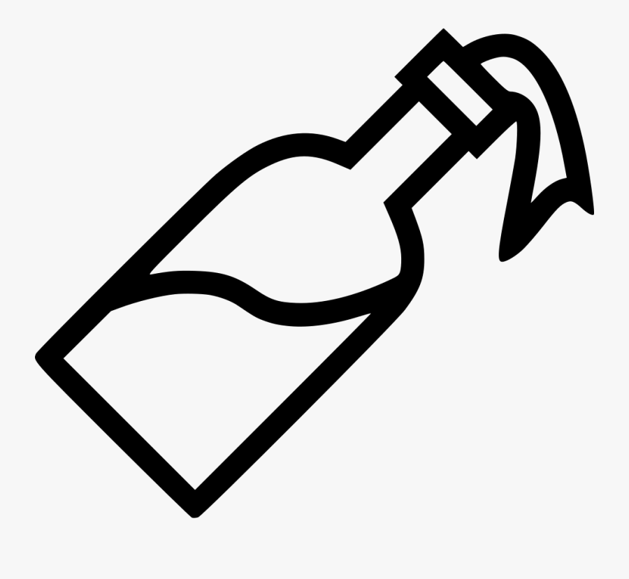 Molotov Cocktail - Molotov Cocktail Clipart Black And White, Transparent Clipart