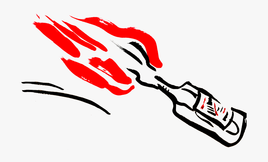 Molotov Cocktail, Transparent Clipart