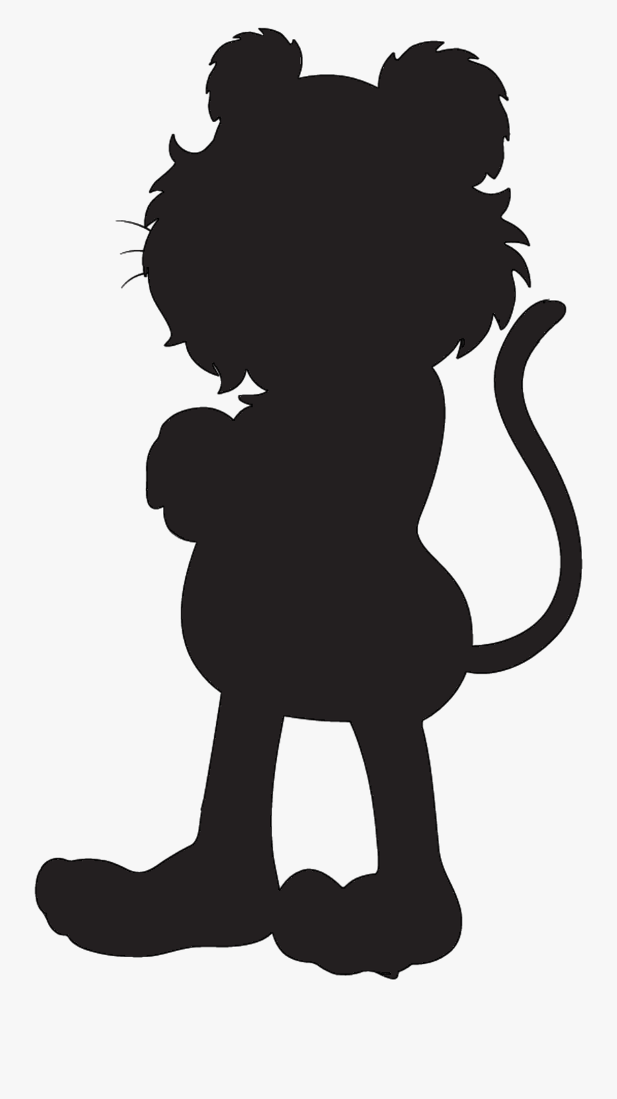 Silhouette Tiger Illustration Vector Graphics Drawing - Silhouette, Transparent Clipart