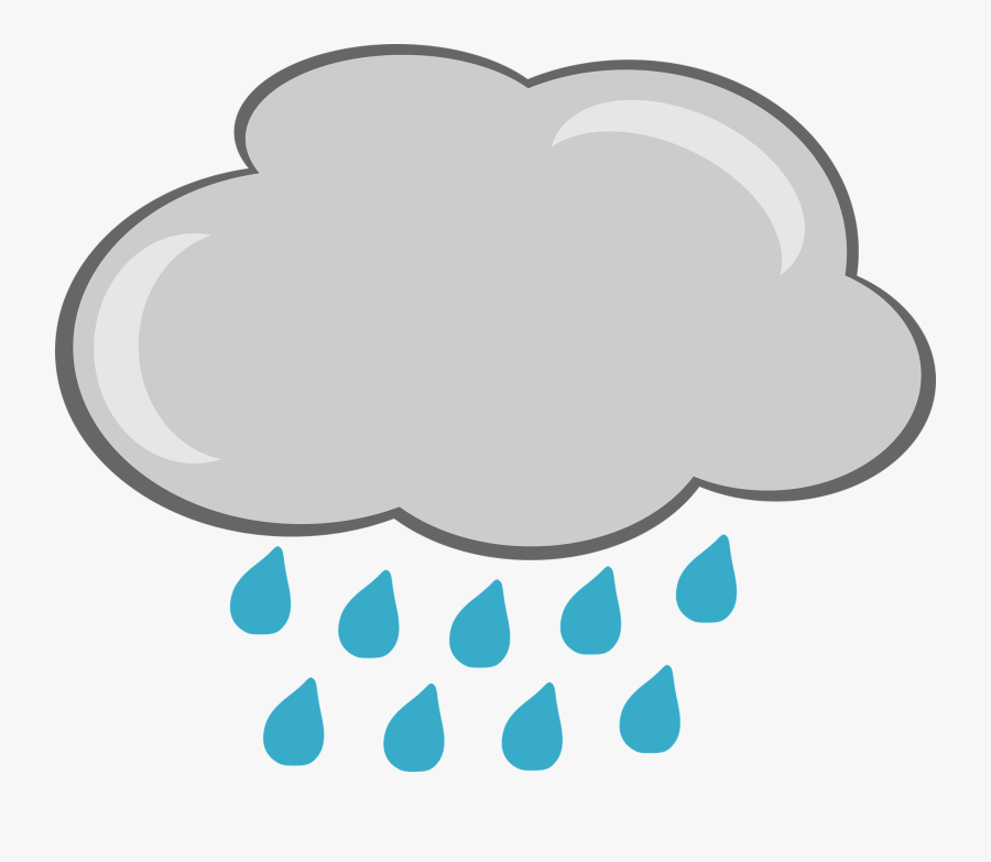 All Of The Following Rides To Close For 30 Consecutive - Cartoon Rain Clouds Png, Transparent Clipart