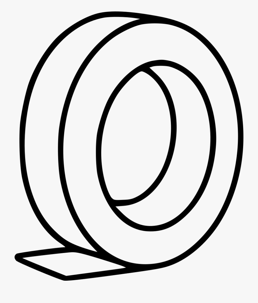 Tape Roll Png - Klebeband Symbol, Transparent Clipart