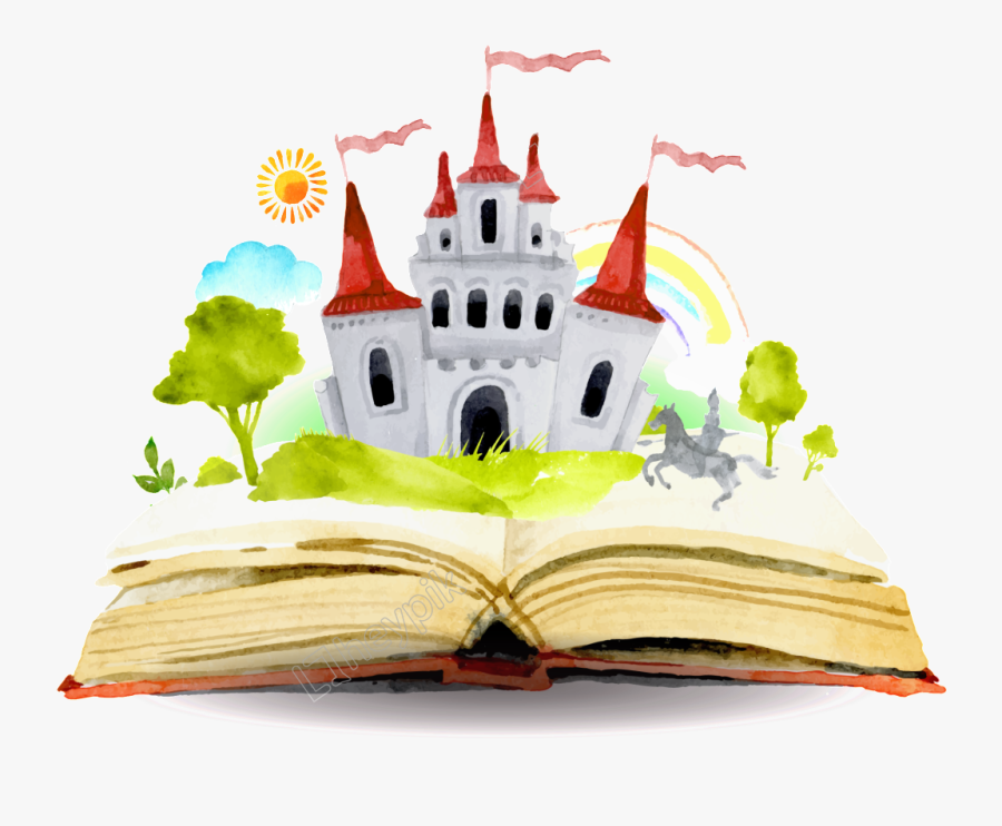 Fairy Tale Clipart Small Castle - Fairy Tale Book Png , Free Transparent  Clipart - ClipartKey