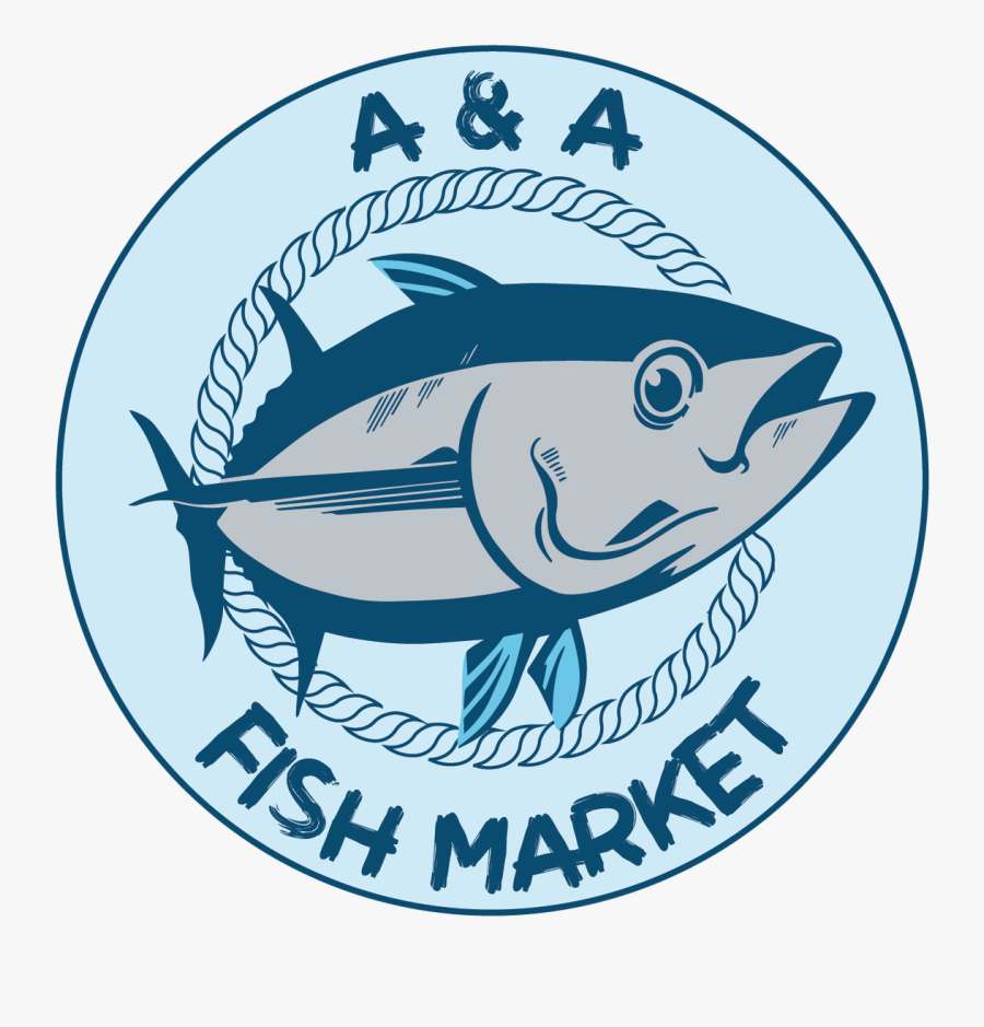 A&a Fish Market Logo - Tuna Logo For A Restaurant, Transparent Clipart