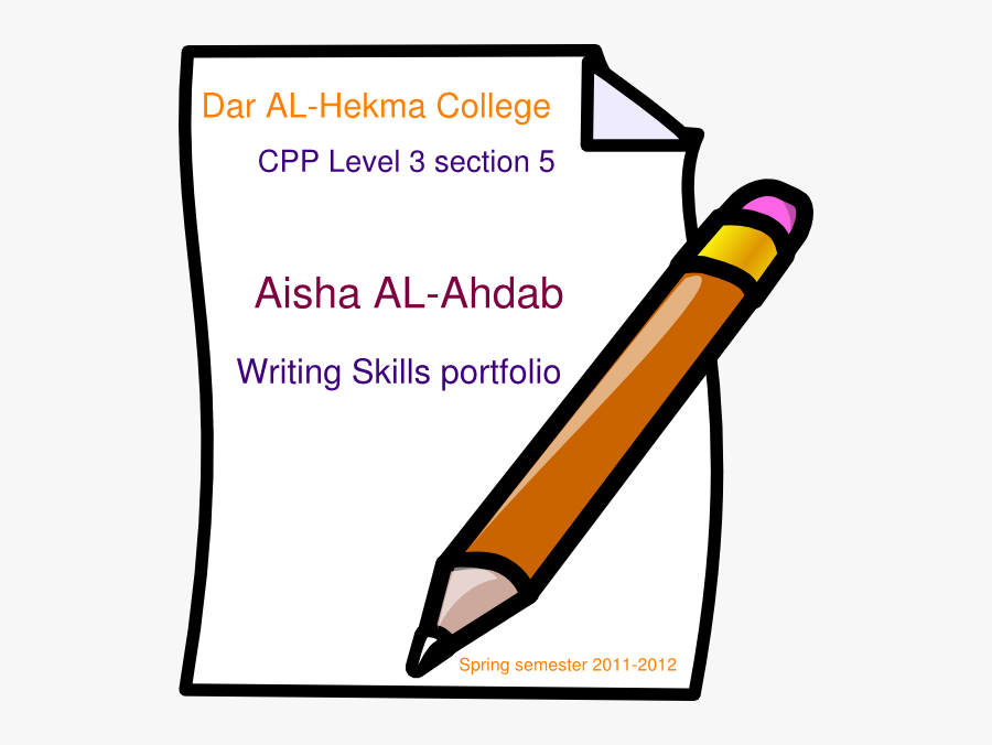 Note Taking Clip Art, Transparent Clipart