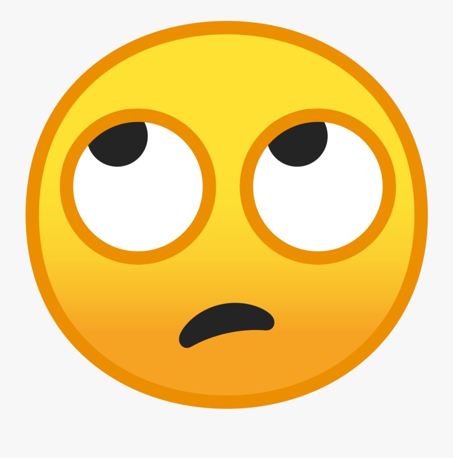Rolling Eyes Clipart - Eye Roll Emoji, Transparent Clipart