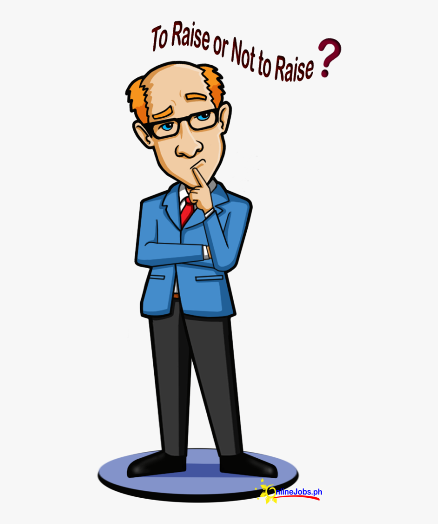 Emp Thinking - - Cartoon, Transparent Clipart