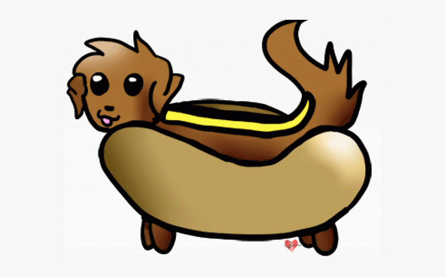 Hot Dogs Clipart Art - Cartoon Cute Food Clipart, Transparent Clipart