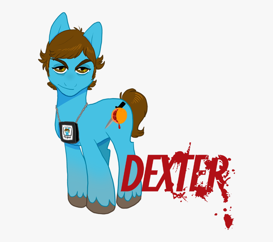 Dexter Morgan Mammal Vertebrate Cartoon Horse Like - Dexter Morgan Fan Art, Transparent Clipart