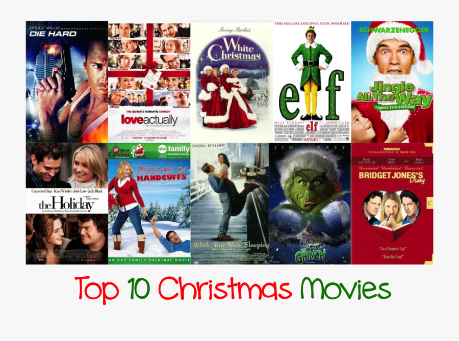 Christmas Movies Best, Transparent Clipart