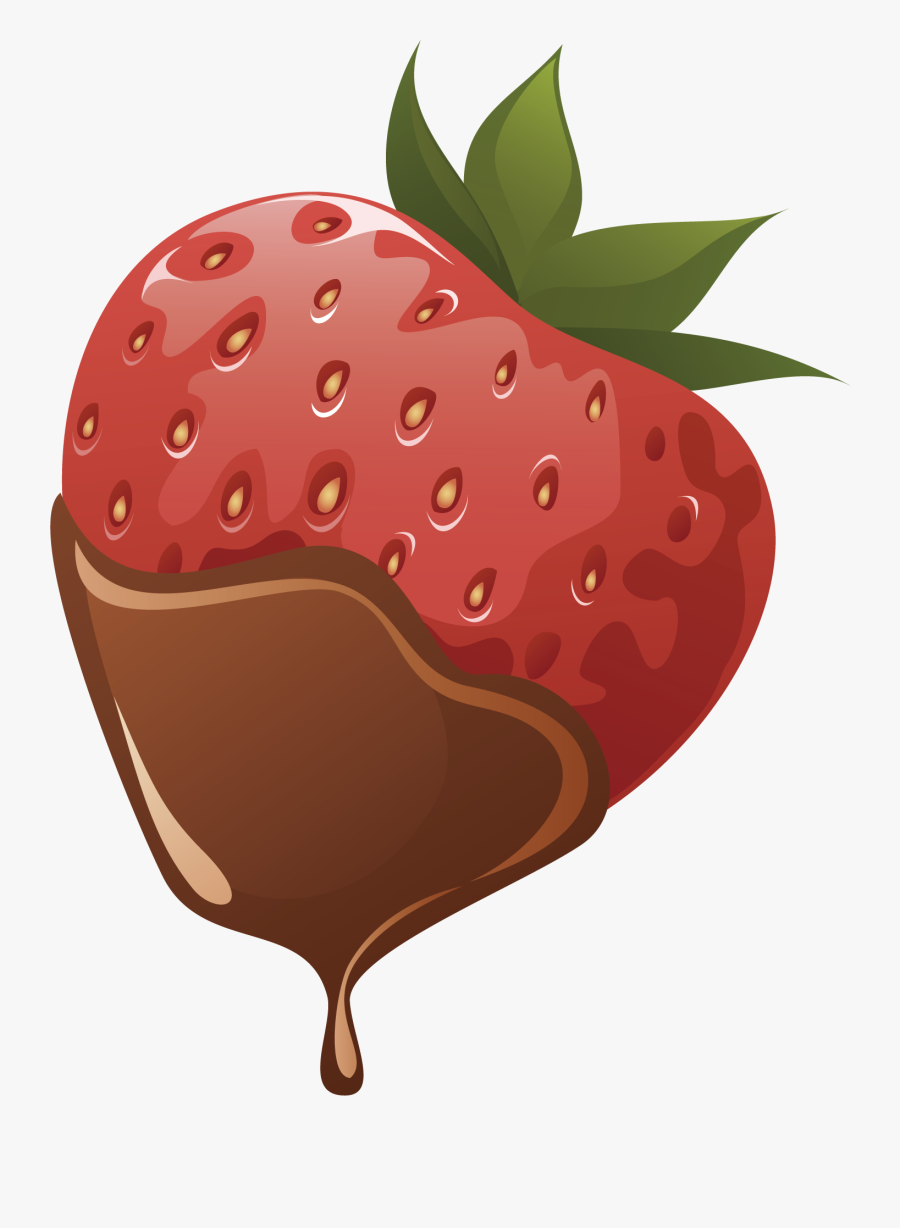 Chocolate Truffle Chocolate Bar Chocolate Cake White - Chocolate Strawberry Clip Art, Transparent Clipart