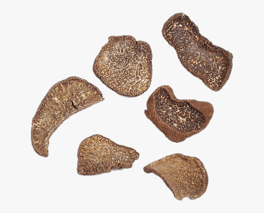 Slices Of Black Truffle - Dried Truffles, Transparent Clipart