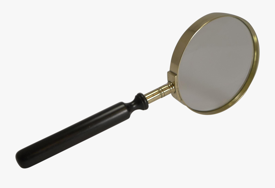 Antique Magnifying Glass - Racket, Transparent Clipart
