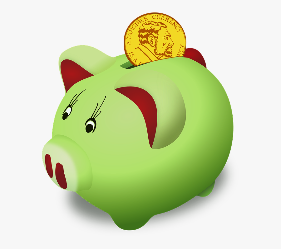 Lunch Box Clipart Lunch Money - Piggy Bank Free Clipart, Transparent Clipart