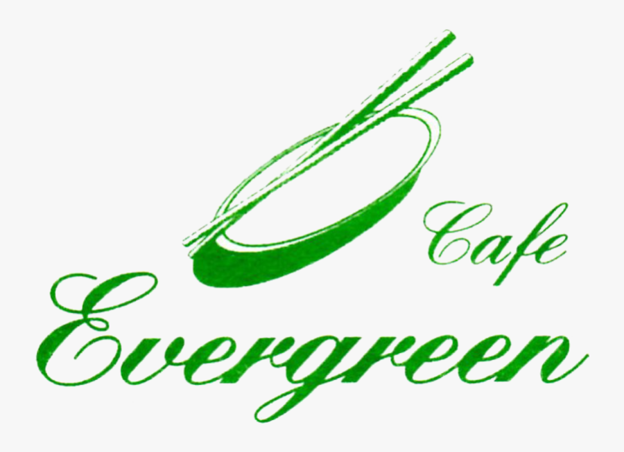 Cafe Evergreen Delivery St - Calligraphy, Transparent Clipart