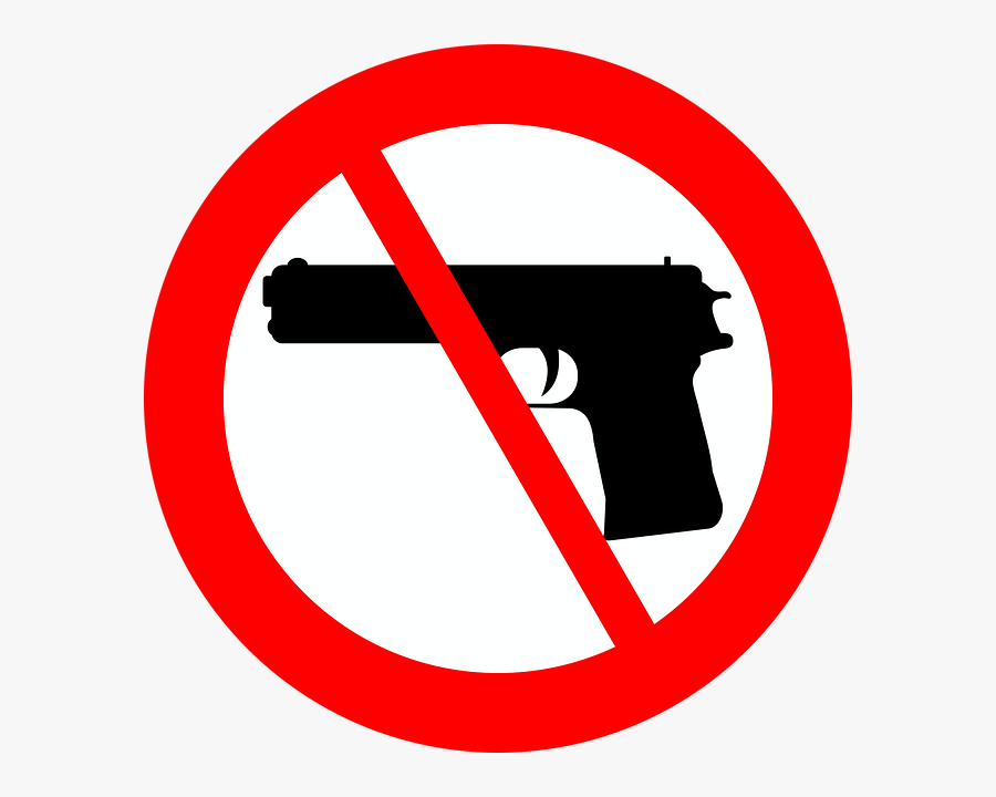No More School Shootings, Transparent Clipart