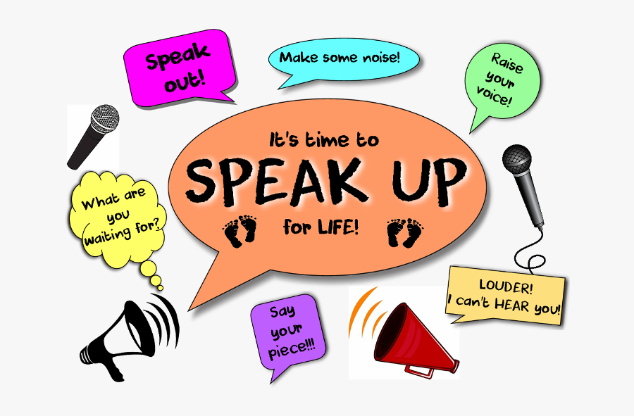 Speak Out Clipart - Megaphone, Transparent Clipart