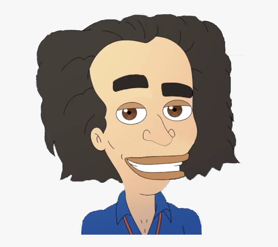 Transparent Leafyishere Png - Coach Steve Big Mouth, Transparent Clipart