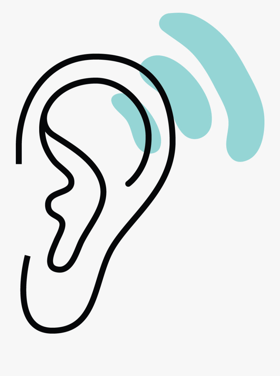 Graphic For Hearing, Transparent Clipart
