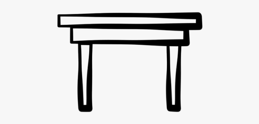 Desk Clipart - Side Table Clip Art, Transparent Clipart