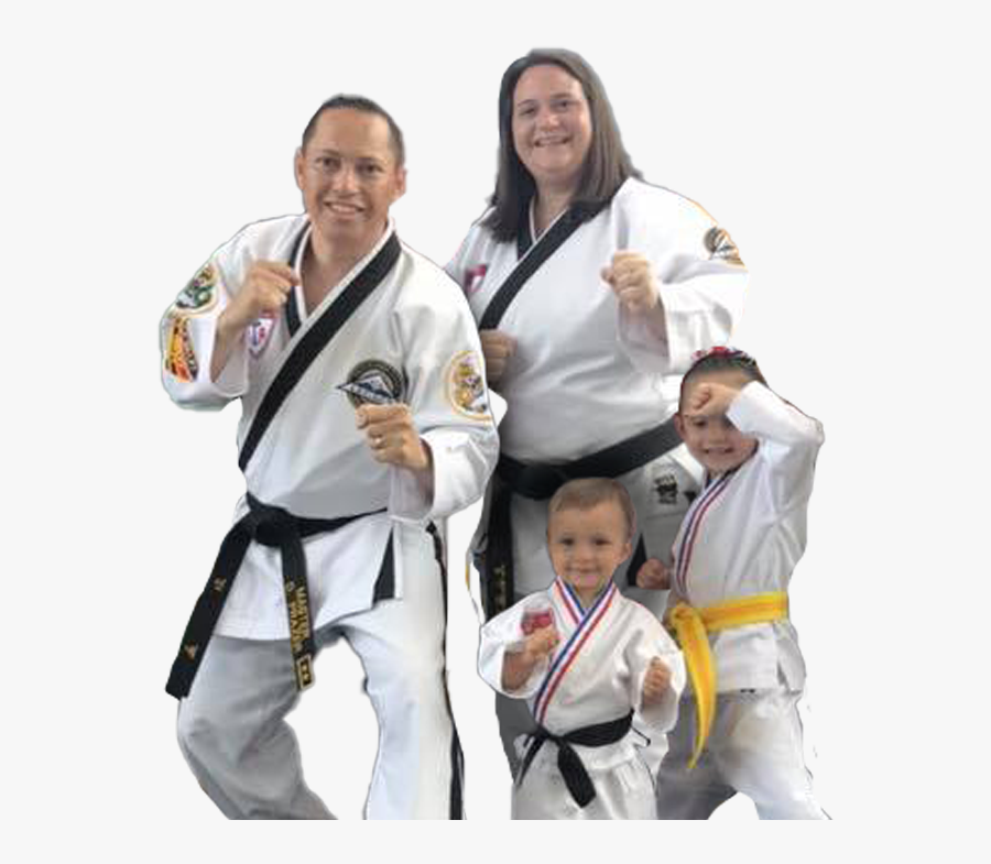 Family Martial Arts - Karate, Transparent Clipart
