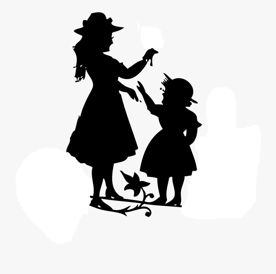 Vector Graphics Clip Art Child Mother Image - Mother Birthday Clipart Black And White, Transparent Clipart