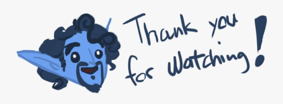 Thank You For Watching Png - Thank For Watching Png, Transparent Clipart