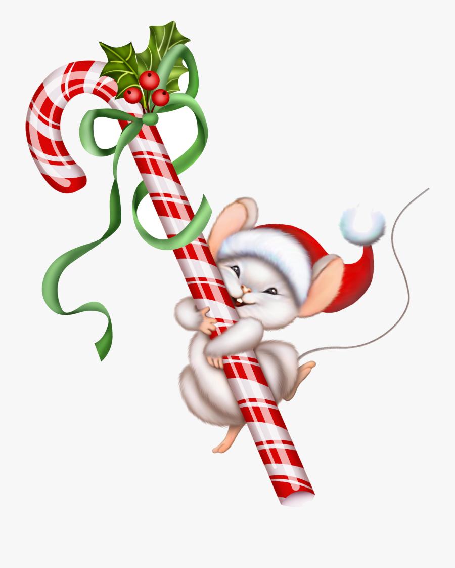 Candy Cane Clipart And Graphics Collection Transparent - Clip Art Christmas Images Free, Transparent Clipart