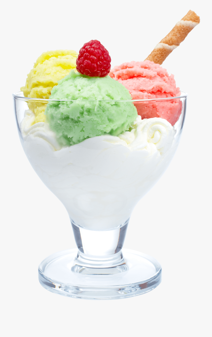 Whip Cream Png - Ice Cream In A Glass, Transparent Clipart