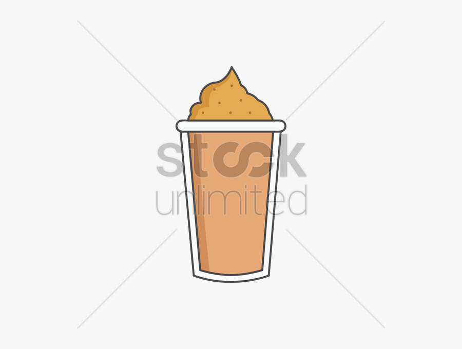 Milkshake Clipart Whipped Cream Png - Chocolate Ice Cream, Transparent Clipart
